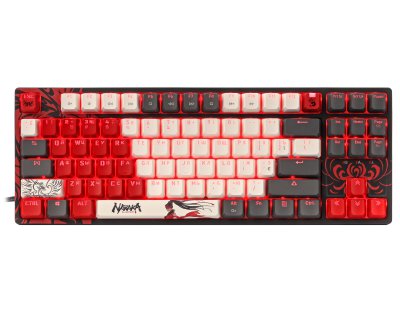 Клавіатура механічна ігрова, USB, червоне підсвічування, BLMS Red Plus Switch (1 з 8)