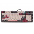 Клавіатура механічна ігрова, USB, підсвічування, BLMS Red Plus Switch