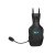 Гарнітура X7 USB з підсвічуванням, 2.4GHz+Bluetooth v5.3+AUX 4-Pin, чорна (5 из 7)