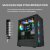 Ігровий корпус, 3*120mm ARGB, 1*120mm ARGB вентилятори передвстановлені, ATX/mATX/mini-ITX, скляне вікно (17 из 21)