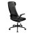 Крісло офісне ергономічне, дихаючий текстиль, чорний (6 из 18)