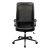 Крісло офісне ергономічне, дихаючий текстиль, чорний (7 из 18)