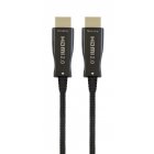 Кабель оптичний (AOC) HDMI V.2.0, 4К 60Гц, позолочені конектори, 35 м