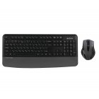Комплект бездротовий Fstyler клавіатура+миша безшумна, USB