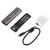 Зовнішня кишеня M.2 (NVMe), USB 3.1 Gen2, сіра (3 из 5)