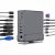 Док станція USB-C 15-в-1 (USB-хаб + HDMI/DP/PD/картридер/LAN/3.5-мм аудіо), сірий (9 из 10)