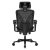 Крісло геймерське ергономічне, дихаючий текстиль, чорний (4 из 11)