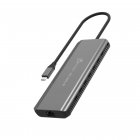 Мультиадаптер USB-C 5-в-1 (хаб/HDMI/PD/LAN/Audio)