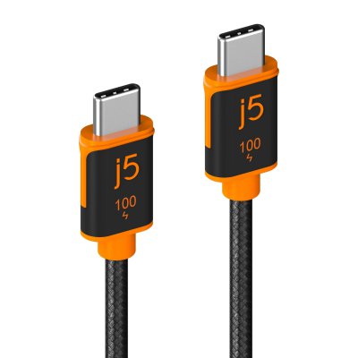 Кабель USB 2.0 480Mbps, 100W(20V5A), C-тато/C-тато, 3 м, преміум (1 з 4)